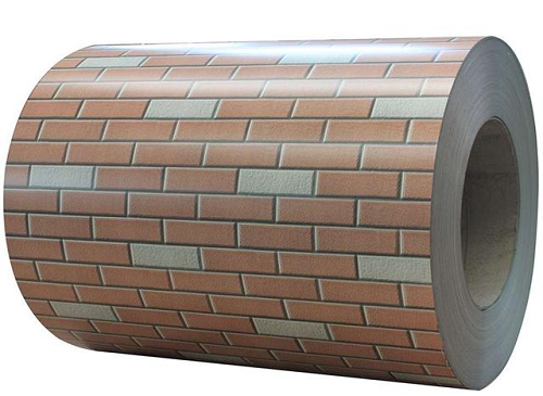 Brick Pattern Pre-painted Aluminium Coil