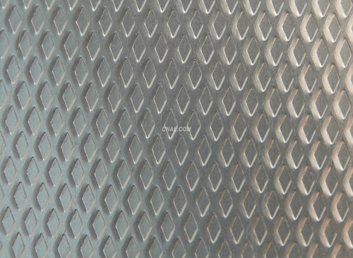 Diamond-shaped Embossed Aluminum Sheet